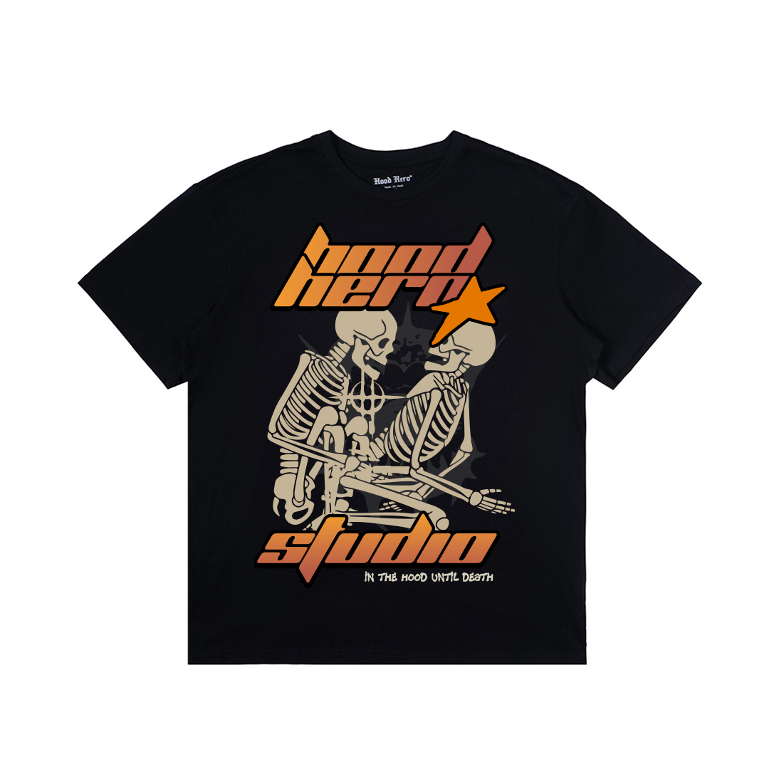 T-shirt Skeletons - Black